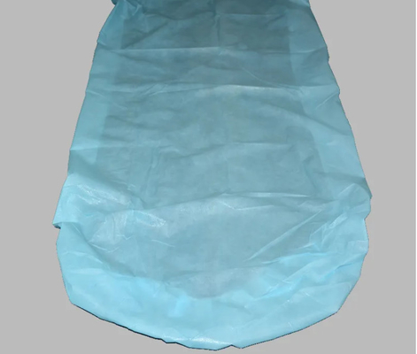 푸른 버릴 수 있는 바닥 보호, PP30GR + PE20GR 버릴 수 있는 접어 넣은 시트