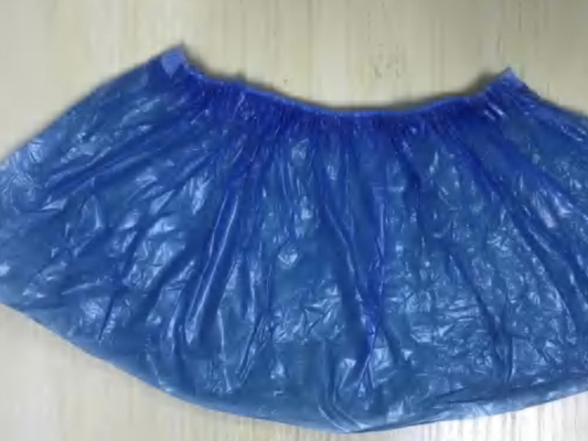 백색 청록색 색 41 센티미터 45 센티미터 크기와 HDPE 버릴 수 있는 신발 커버